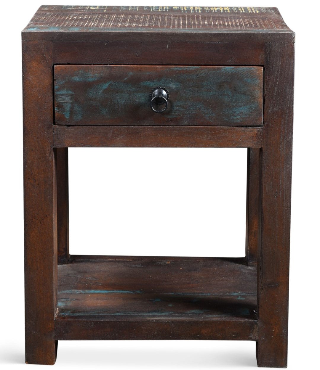 Reclaimed Wood Side Table