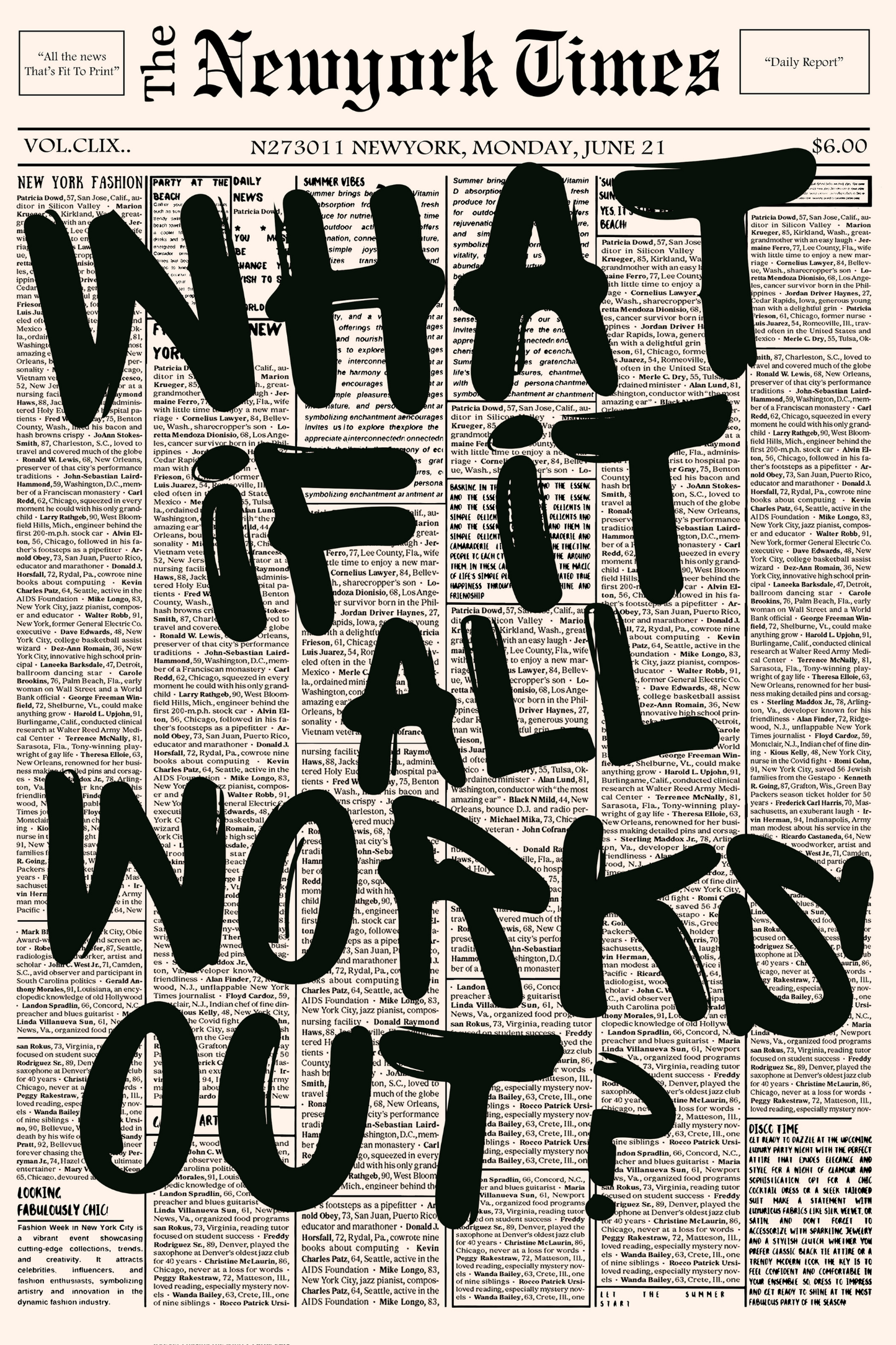 WHAT IF IT ALL WORKS OUT?