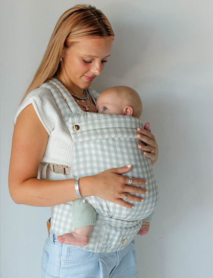 Baby Carrier With A Pocket - Coco Gingham
