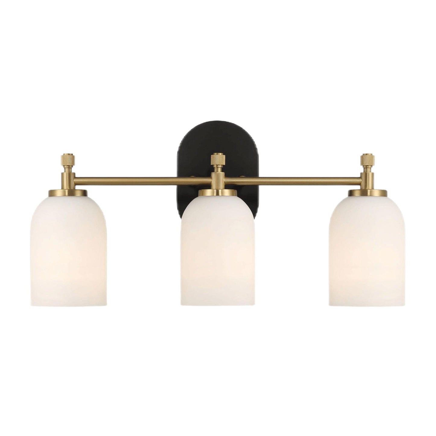Three Lights Vanity Brush Bathroom Wall Light For Bathroom Over Mirror