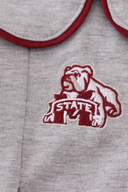 Grey Mississippi Embroidery Bubble
