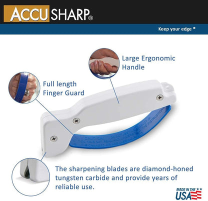 Knife Sharpener Tungsten Carbide Fast Edge Tool Sharpener