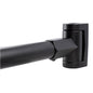 Curved Shower Rod (Black Finish) - 36 in. to 61 in.