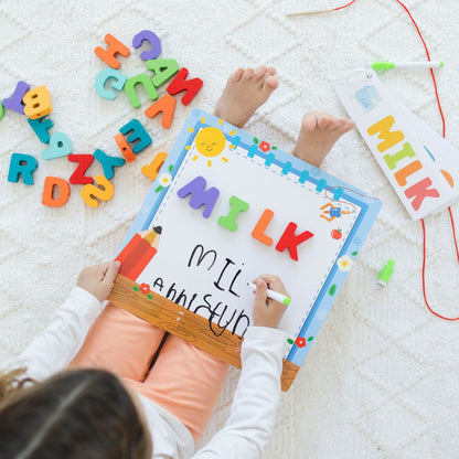 ABC Puzzle Set with Flashcards