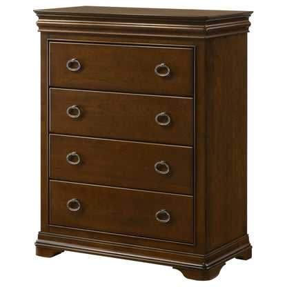Bedroom Chest of Drawers Brown Cherry