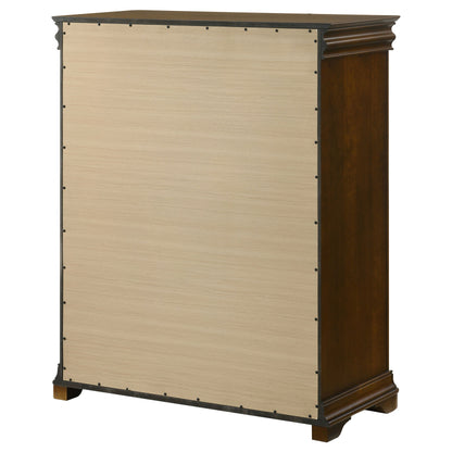 Bedroom Chest of Drawers Brown Cherry