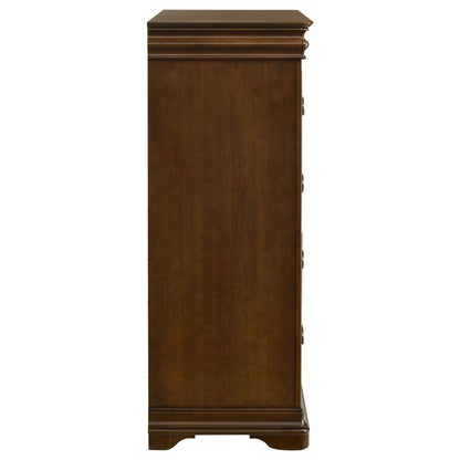 Bedroom Chest of Drawers Brown Cherry