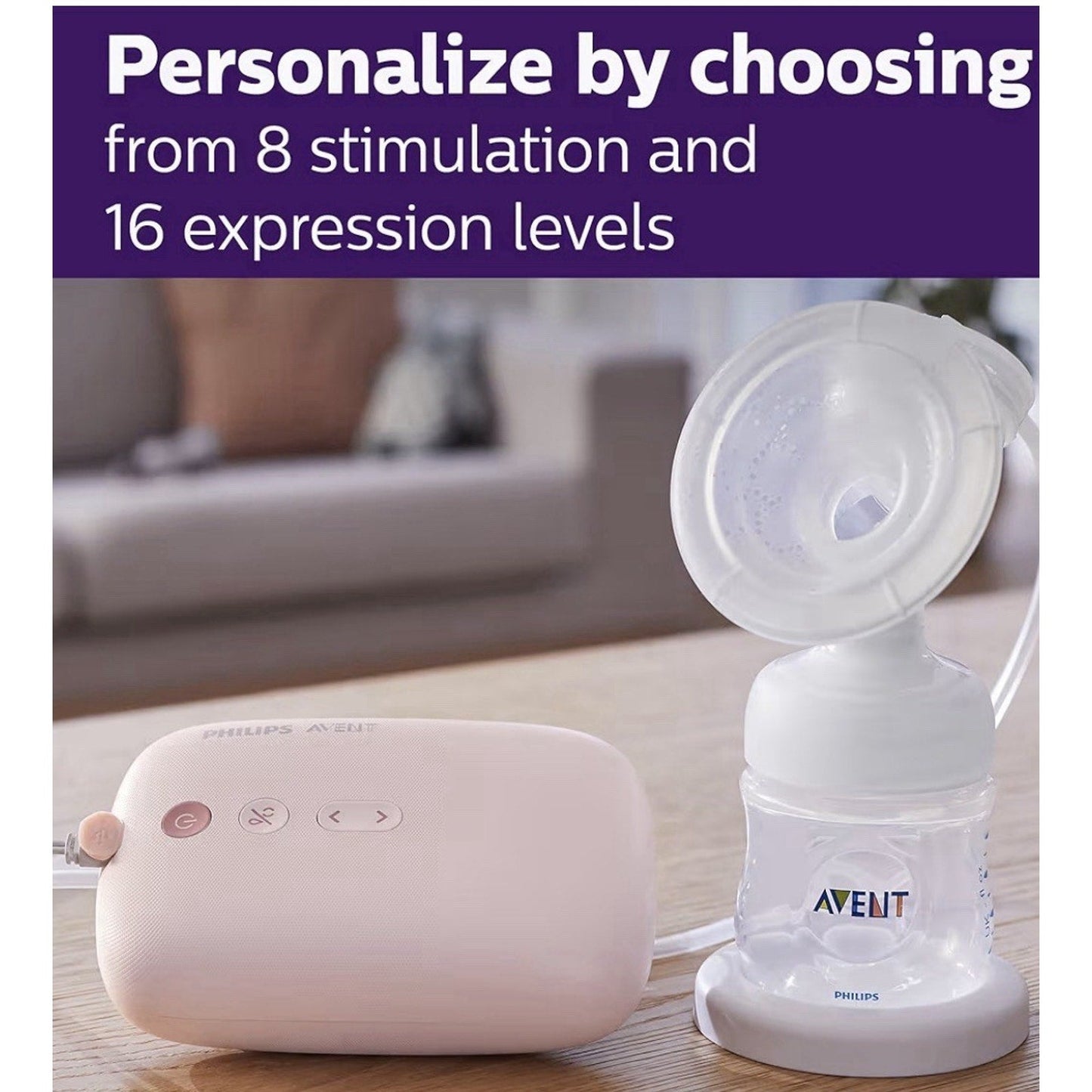 Electric Breast Pump Advanced with Motion Technology