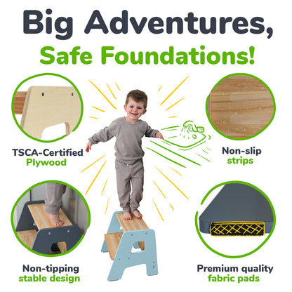 2-Step Stool for Toddlers