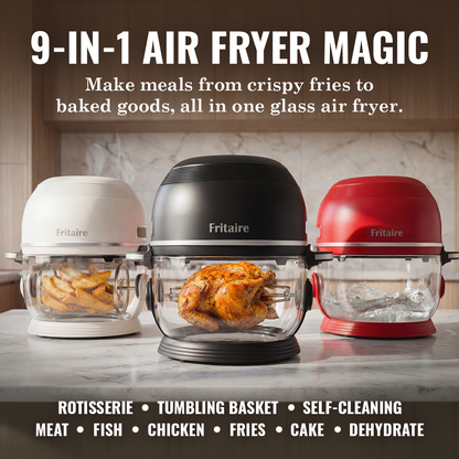 Air Fryer™ Self-Cleaning & Non-Toxic - Orange