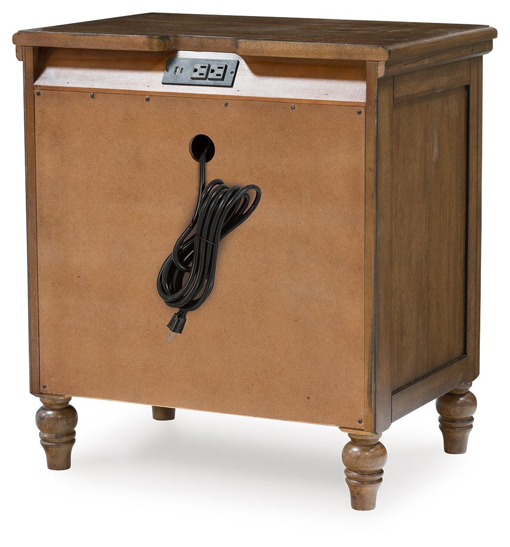 Three Drawer Night Stand/End Table
