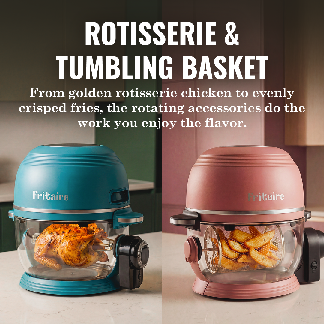 Air Fryer™ Self-Cleaning & Non-Toxic - Orange