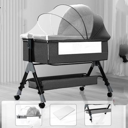 Portable Baby Crib with Canopy
