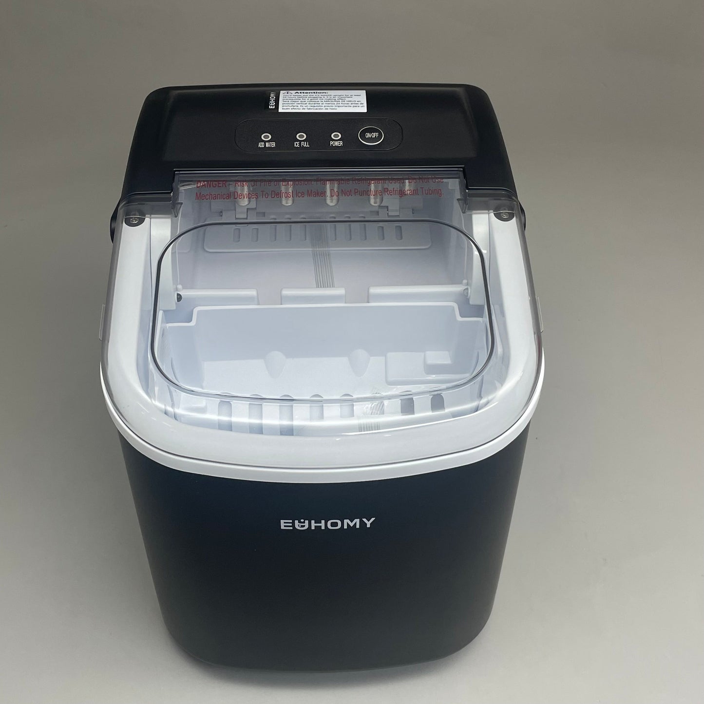 Counter Top Ice Cube Maker Machine 115v Black IM-06D