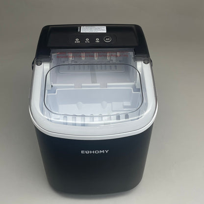 Counter Top Ice Cube Maker Machine 115v Black IM-06D