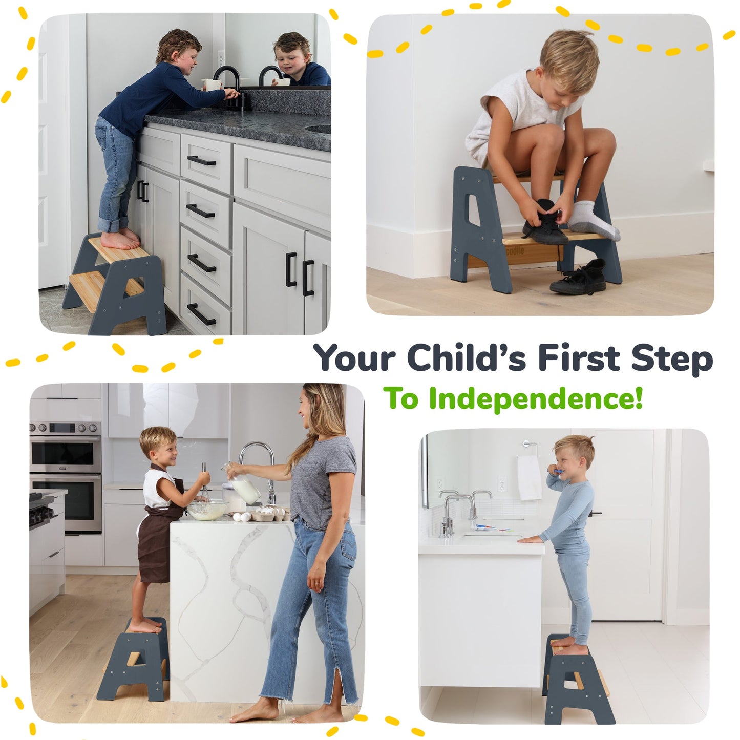 2-Step Stool for Toddlers
