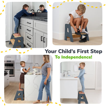 2-Step Stool for Toddlers