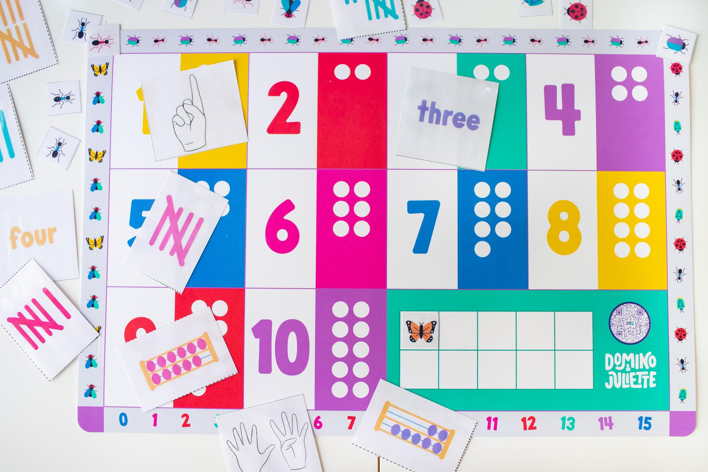 "Now I know my" Placemats - 4-pack