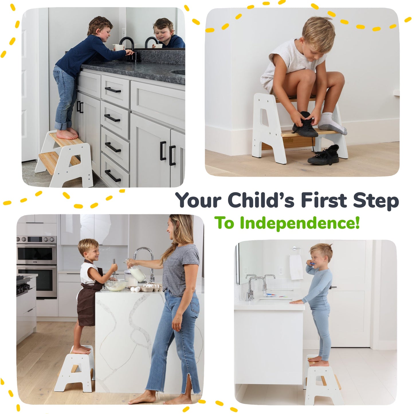 2-Step Stool for Toddlers