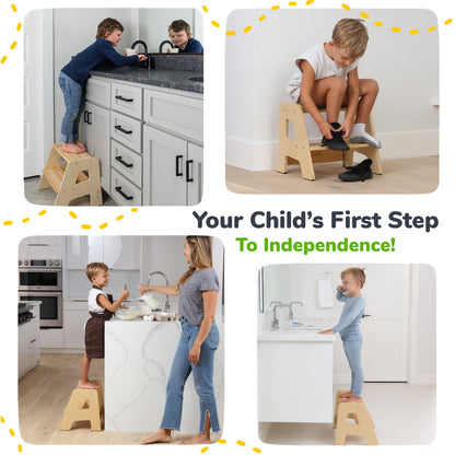2-Step Stool for Toddlers