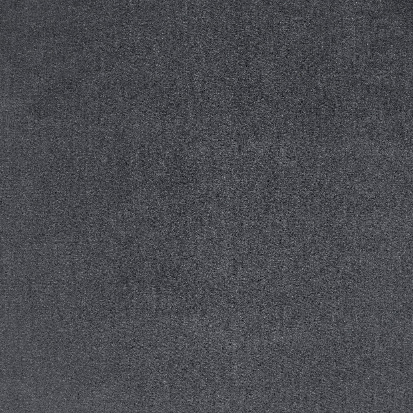 Velvet Upholstered Curved Sofa - Dark Grey