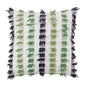 Fennco Styles Boho Striped Fringe Cotton Decorative Throw Pillow