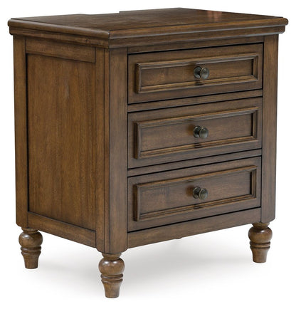 Three Drawer Night Stand/End Table