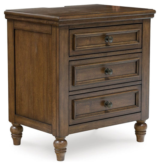 Three Drawer Night Stand/End Table