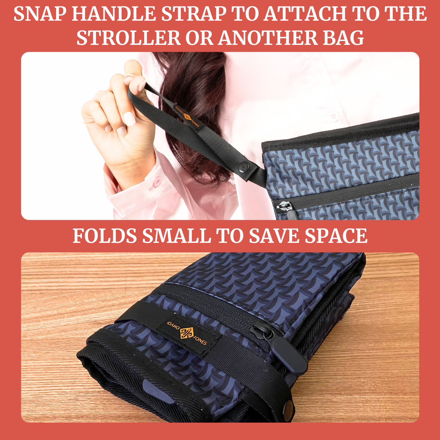 Wet Dry Bag for Breast Pump Parts