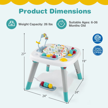 6-in-1 Baby Activity Center Infant/Toddler Table