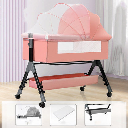 Portable Baby Crib with Canopy