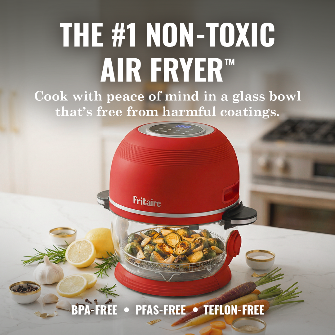 Air Fryer™ Self-Cleaning & Non-Toxic - Orange