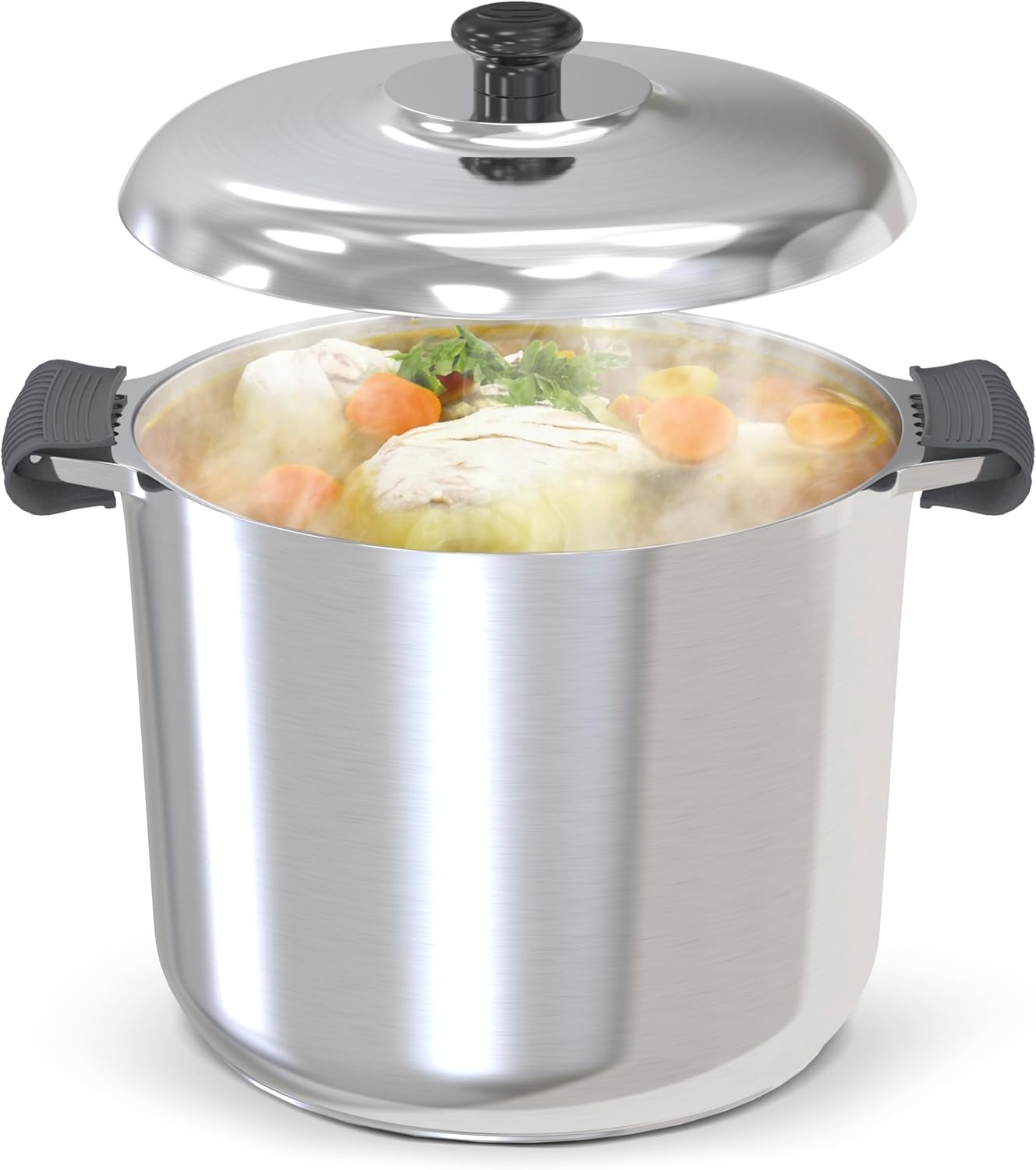 Stock Pot with Lid - 14 Quarts