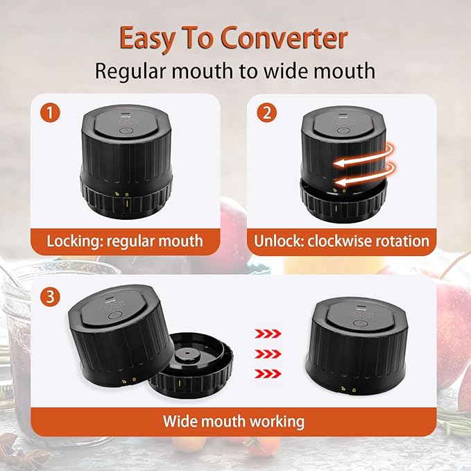 Mason Jar Vacuum Sealer