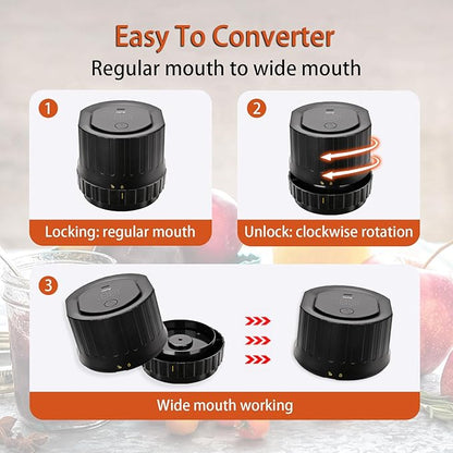 Mason Jar Vacuum Sealer