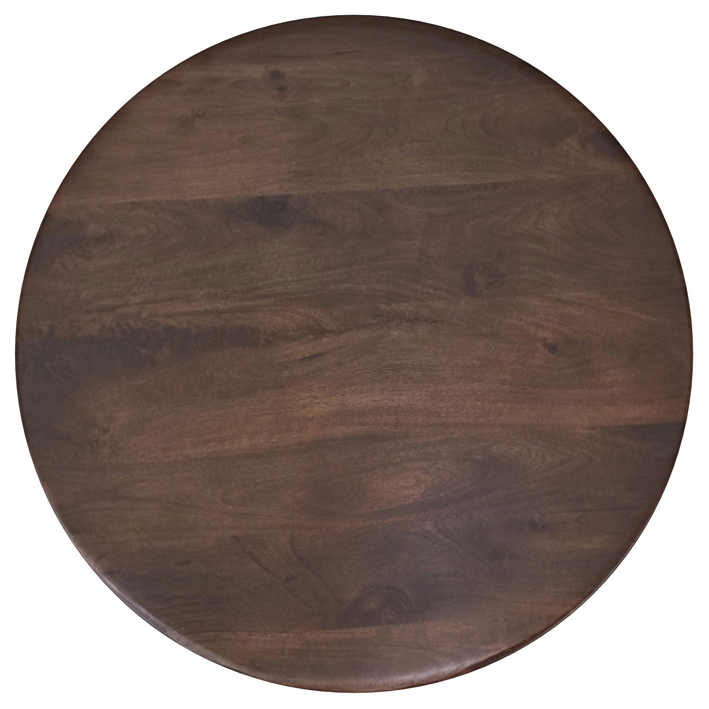 Two Piece Solid Wood Coffee and End Table Set Brown