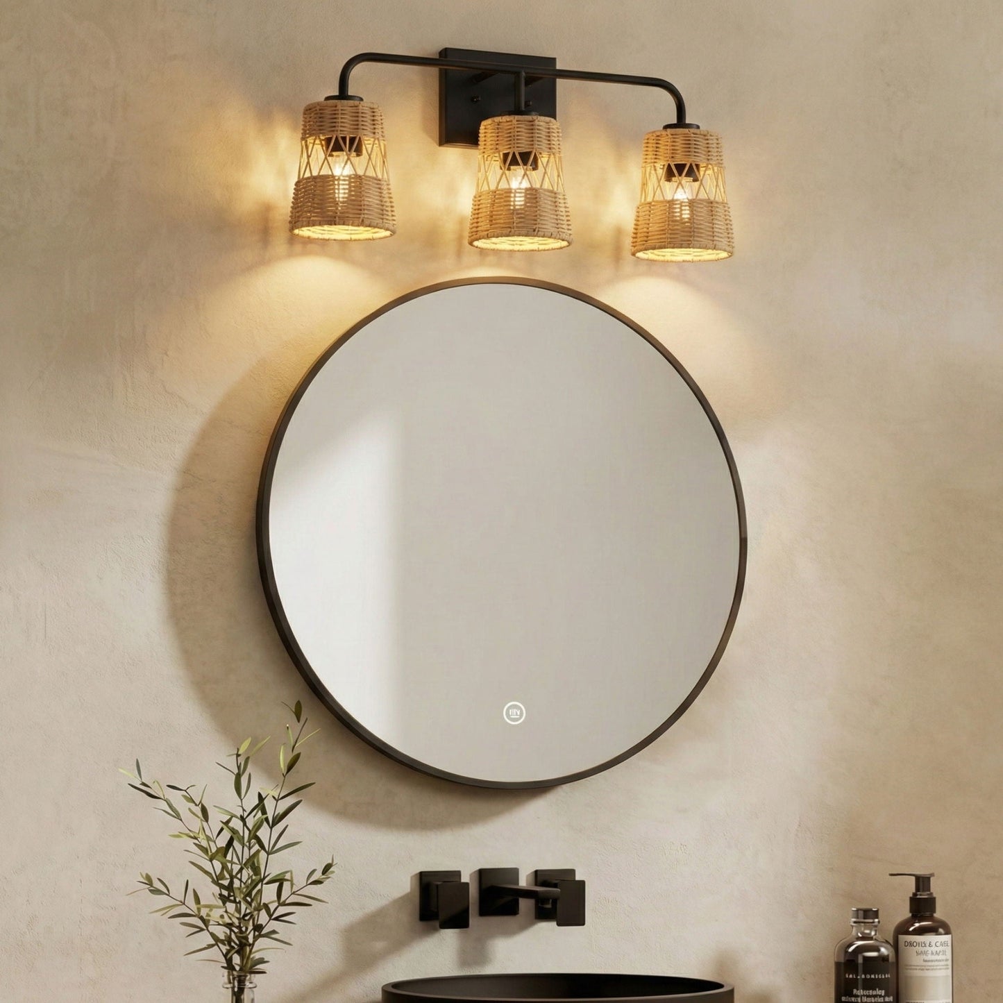 Wall Sconce With Shade - Bathroom Lighting