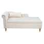 Chaise Lounge With Storage & Pillow