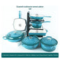7-Piece Cast Iron Enamel Cookware Set