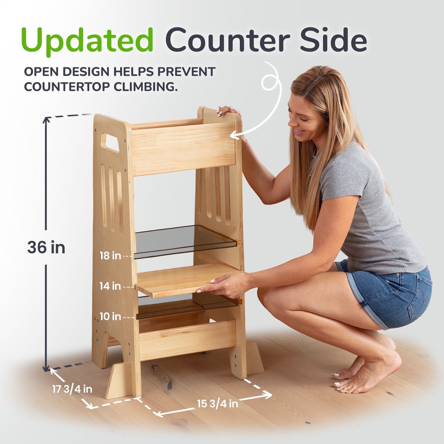 Standing Toddler Tower