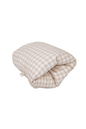 Cradle Arm Pillow - Beige Gingham