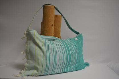 3 in 1 Turkish Cotton Beach Bag, Towel & Chair Cover