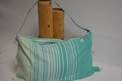 3 in 1 Turkish Cotton Beach Bag, Towel & Chair Cover