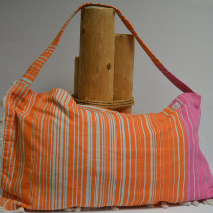3 in 1 Turkish Cotton Beach Bag, Towel & Chair Cover
