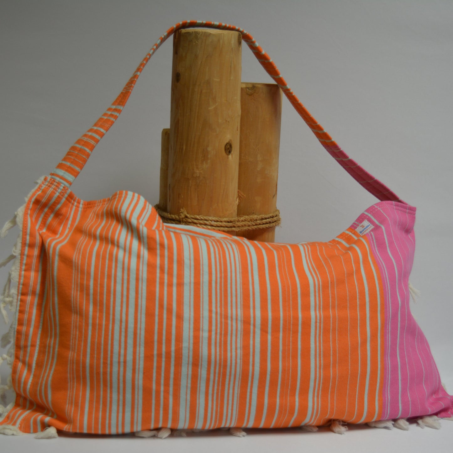 3 in 1 Turkish Cotton Beach Bag, Towel & Chair Cover