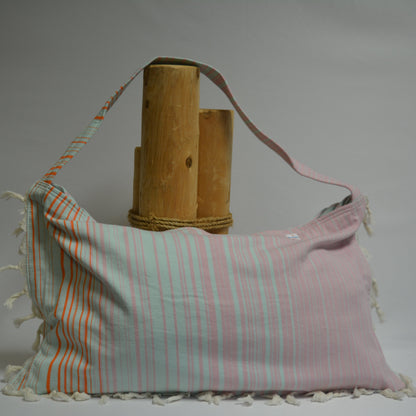 3 in 1 Turkish Cotton Beach Bag, Towel & Chair Cover