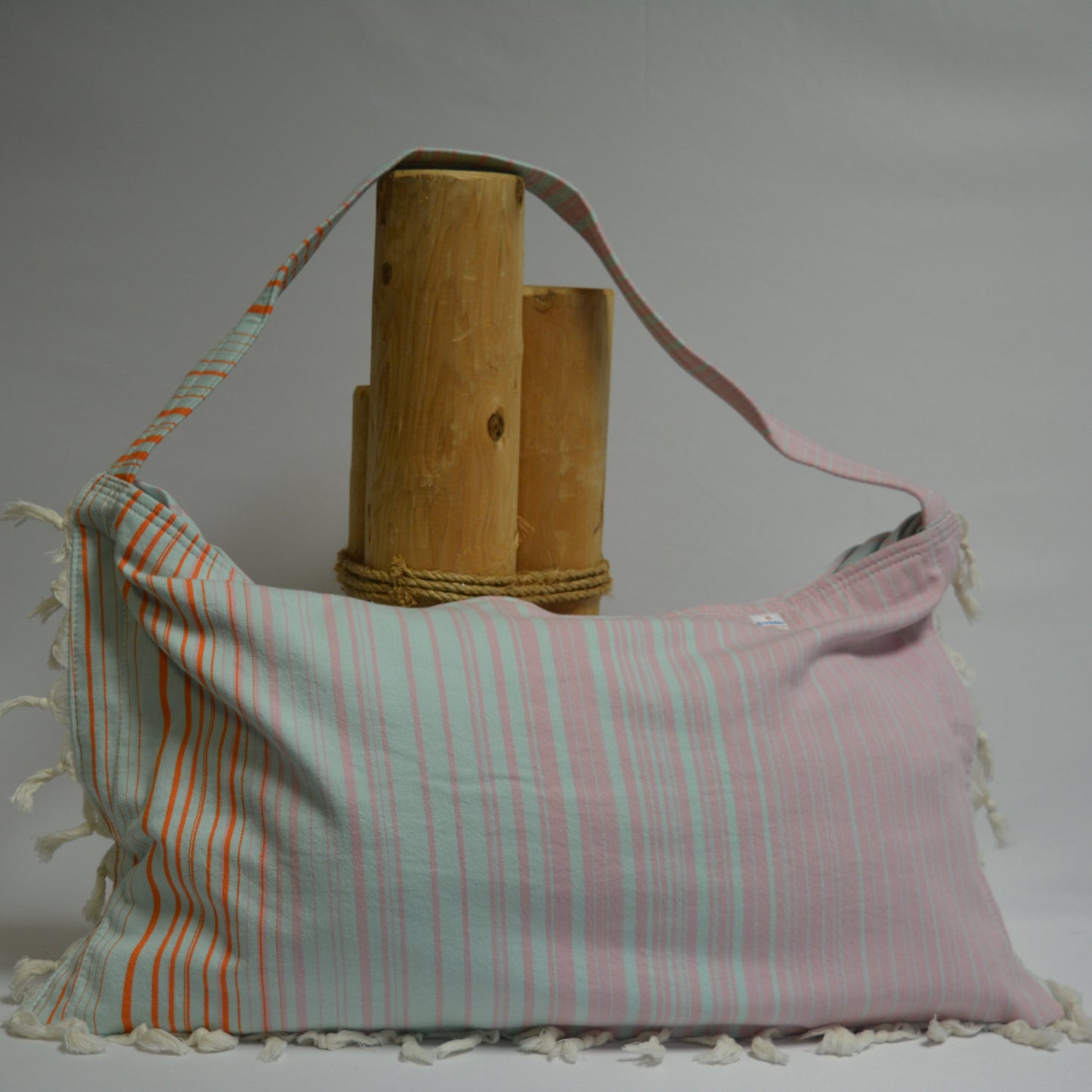 3 in 1 Turkish Cotton Beach Bag, Towel & Chair Cover