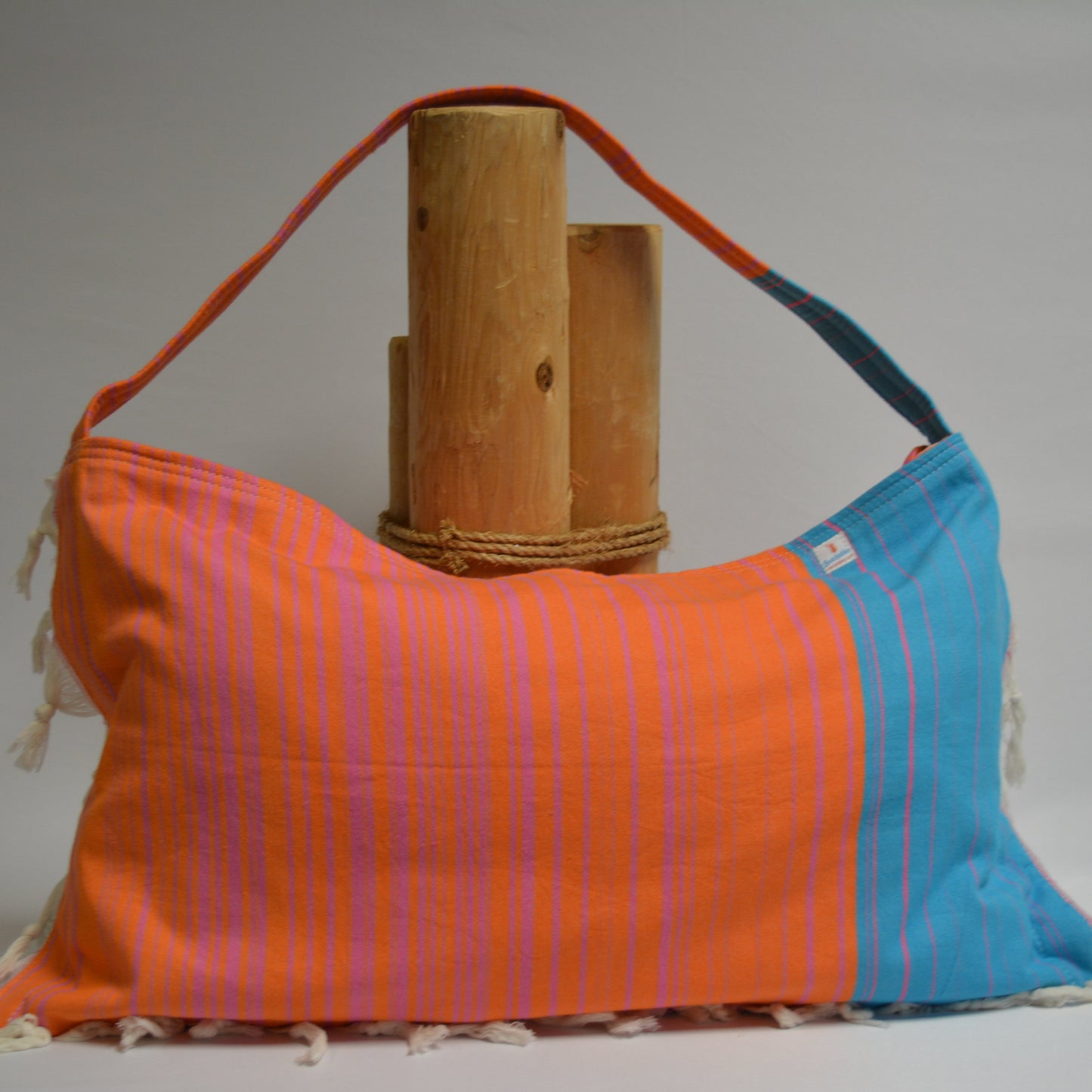 3 in 1 Turkish Cotton Beach Bag, Towel & Chair Cover