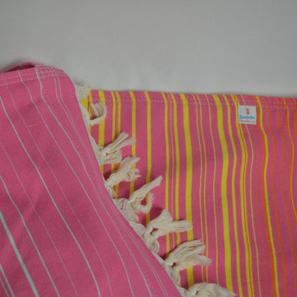 3 in 1 Turkish Cotton Beach Bag, Towel & Chair Cover
