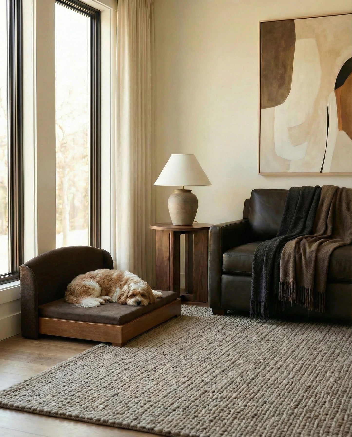 The Haven — Luxury Handcrafted Dog Bed